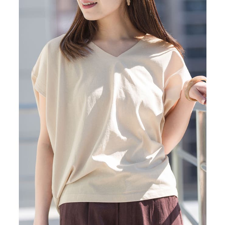 綿100％ コクーンドルマンカットソー | atONE | 詳細画像16 