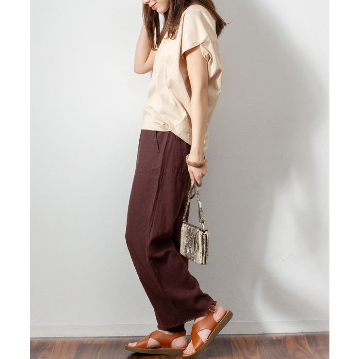 綿100％ コクーンドルマンカットソー | atONE | 詳細画像20 