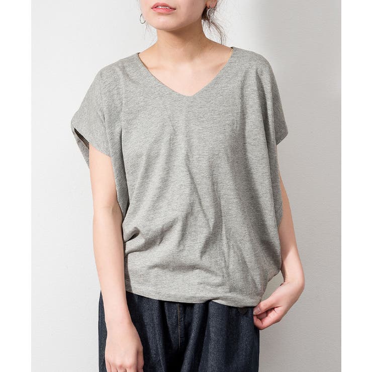 綿100％ コクーンドルマンカットソー | atONE | 詳細画像22 