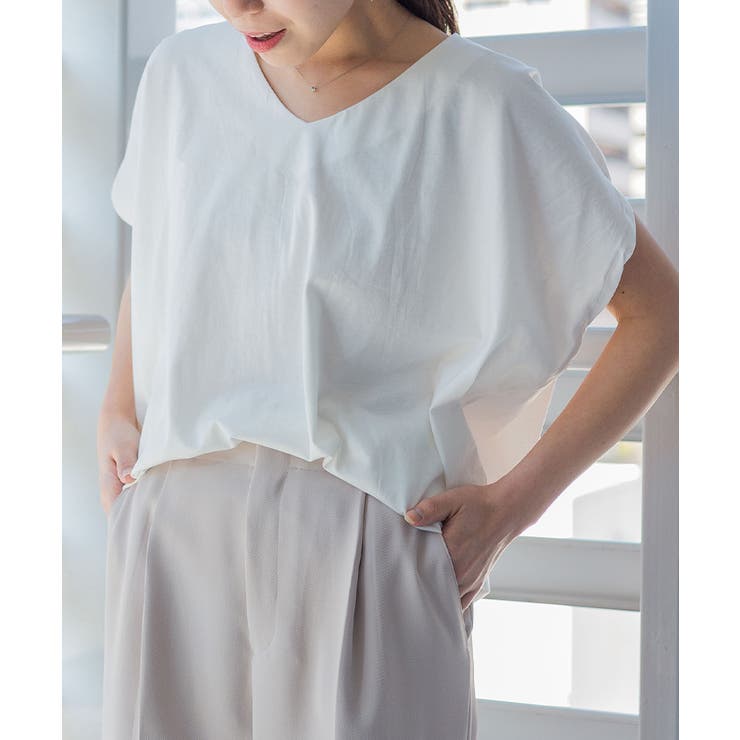 綿100％ コクーンドルマンカットソー | atONE | 詳細画像28 