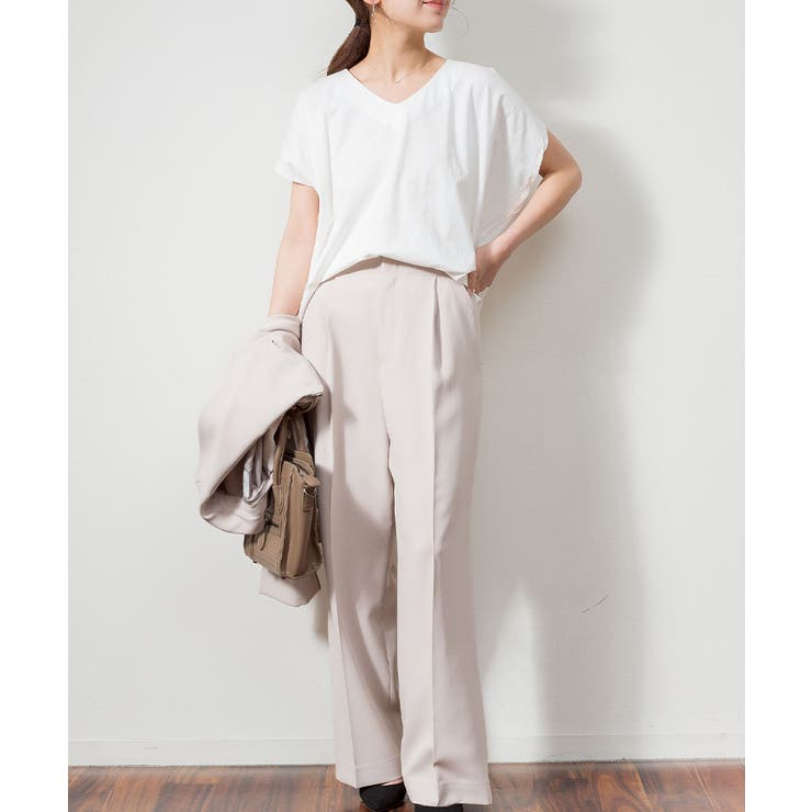 綿100％ コクーンドルマンカットソー | atONE | 詳細画像32 