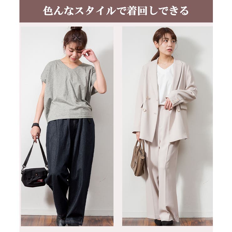 綿100％ コクーンドルマンカットソー | atONE | 詳細画像4 