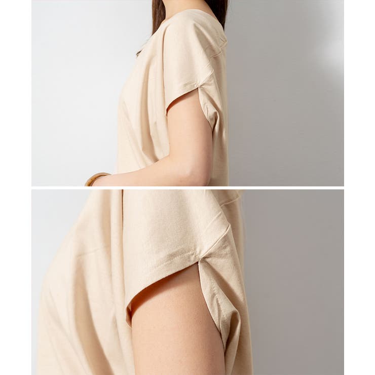 綿100％ コクーンドルマンカットソー | atONE | 詳細画像41 