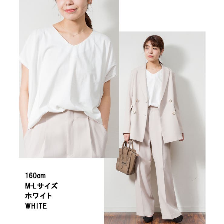 綿100％ コクーンドルマンカットソー | atONE | 詳細画像8 