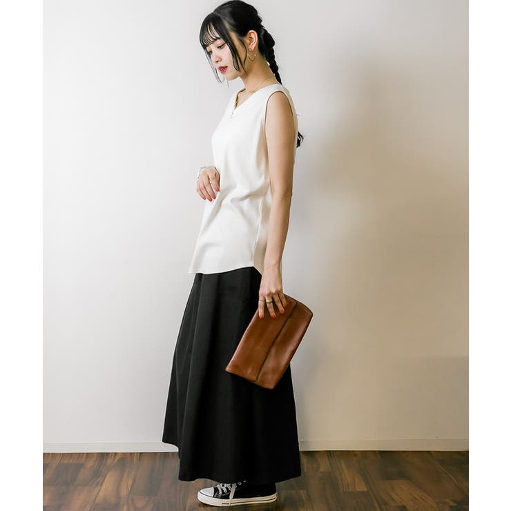 大人のVネックタンクトップ | atONE | 詳細画像35 