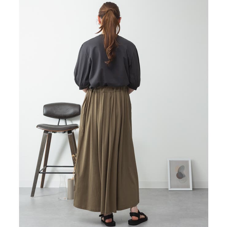 ボリューム袖ショート丈カットソー | atONE | 詳細画像39 