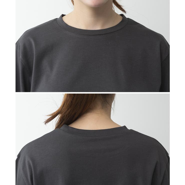 ボリューム袖ショート丈カットソー | atONE | 詳細画像55 