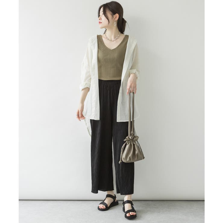 2WAYランダムリブタンクトップ | atONE | 詳細画像22 