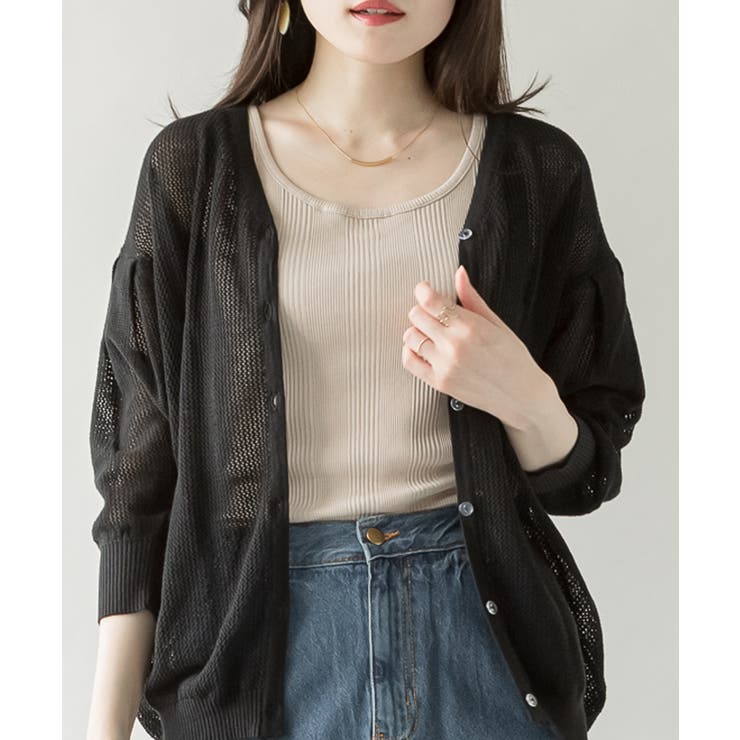 2WAYランダムリブタンクトップ | atONE | 詳細画像9 