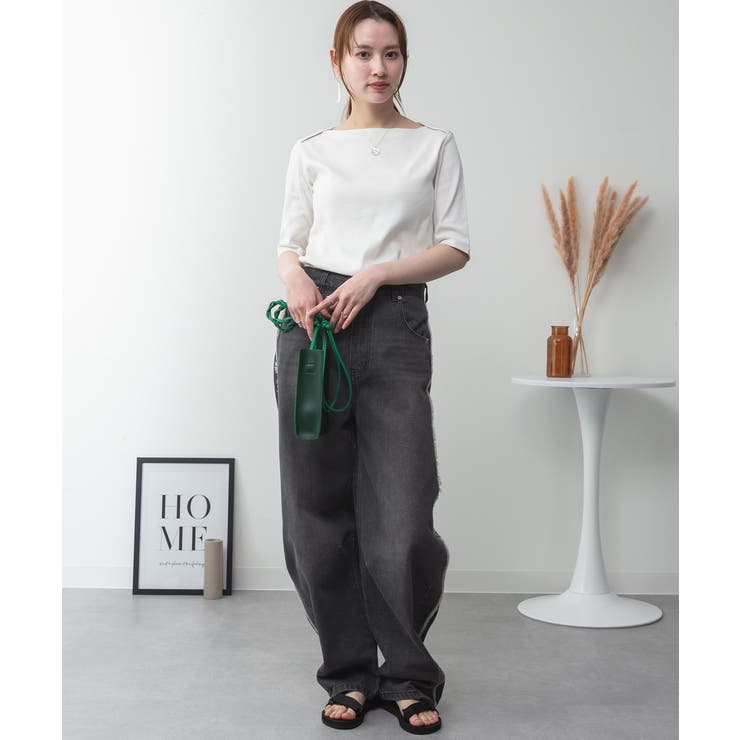 ボートネックカットソー | atONE | 詳細画像40 