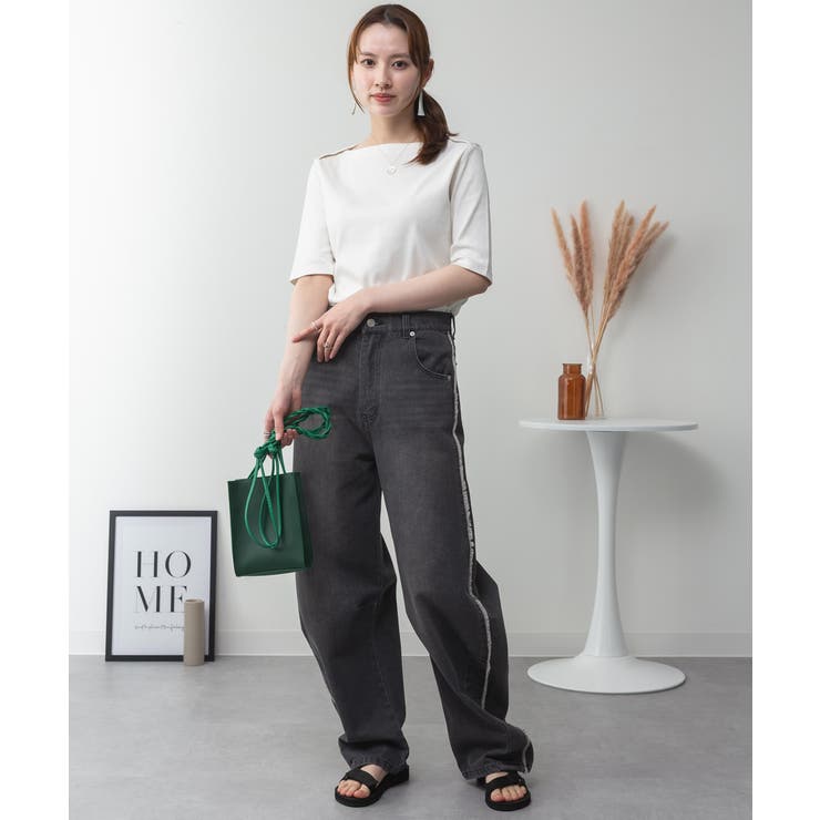 ボートネックカットソー | atONE | 詳細画像41 