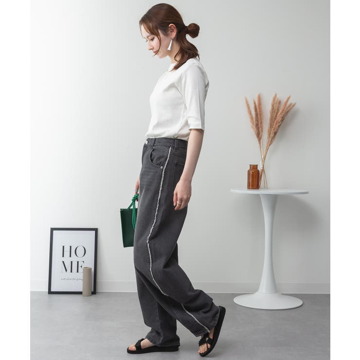 ボートネックカットソー | atONE | 詳細画像42 