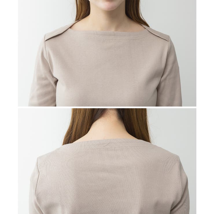 ボートネックカットソー | atONE | 詳細画像49 
