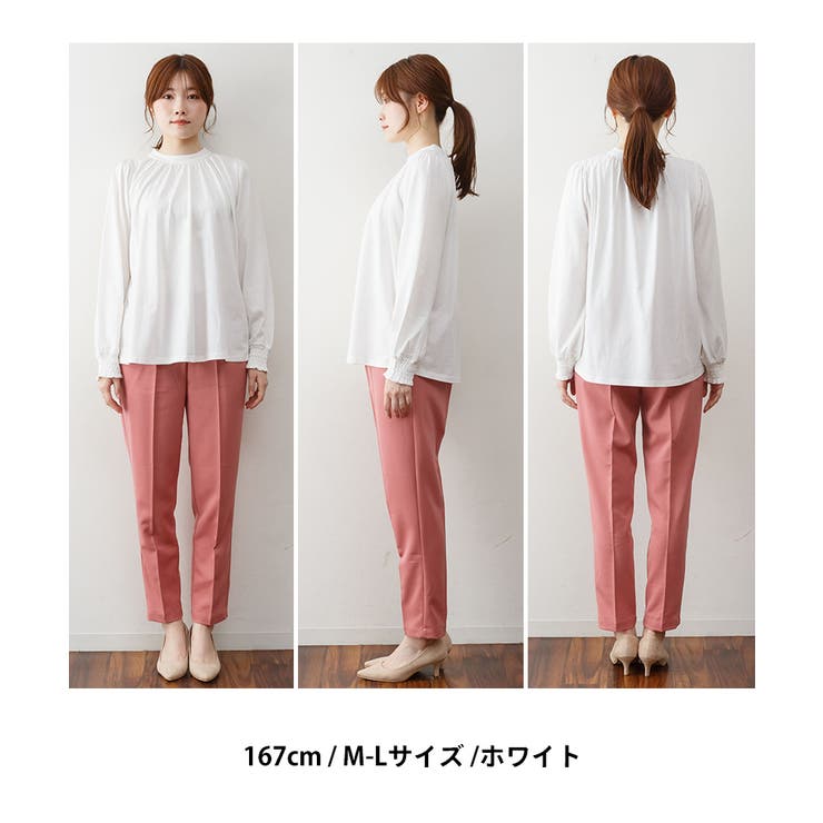 プチハイネックボリュームスリーブカットソー | atONE | 詳細画像10 