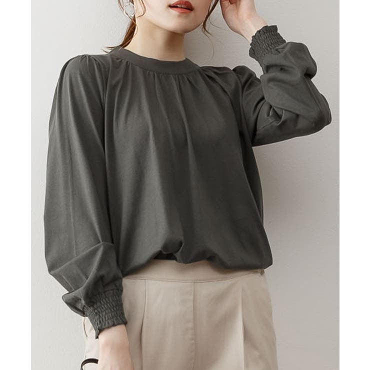 プチハイネックボリュームスリーブカットソー | atONE | 詳細画像30 