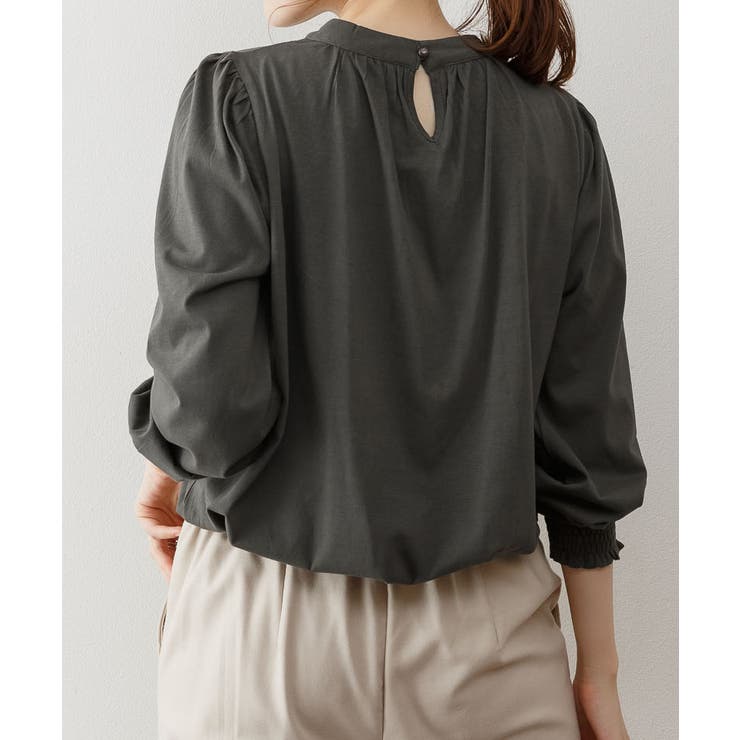 プチハイネックボリュームスリーブカットソー | atONE | 詳細画像31 