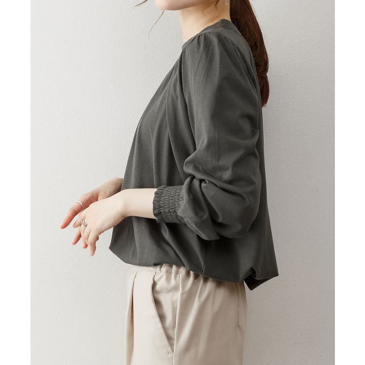 プチハイネックボリュームスリーブカットソー | atONE | 詳細画像32 