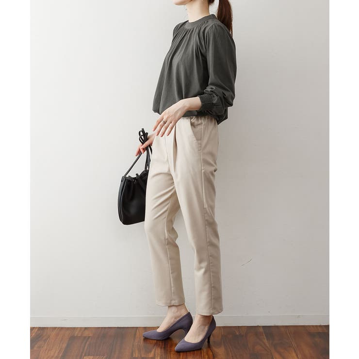 プチハイネックボリュームスリーブカットソー | atONE | 詳細画像35 