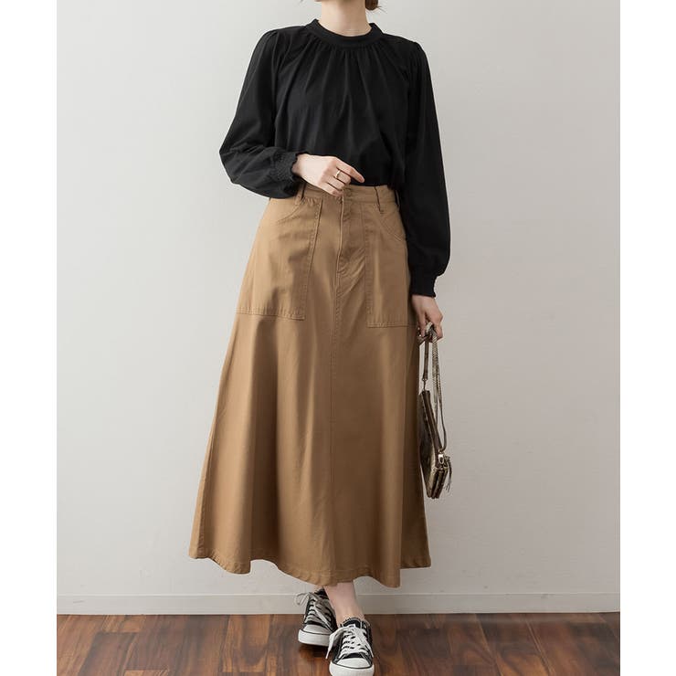 プチハイネックボリュームスリーブカットソー | atONE | 詳細画像47 