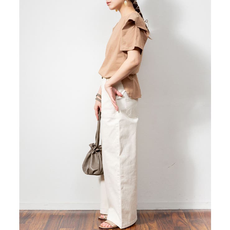 ボリュームタック袖Ｔシャツ | atONE | 詳細画像17 