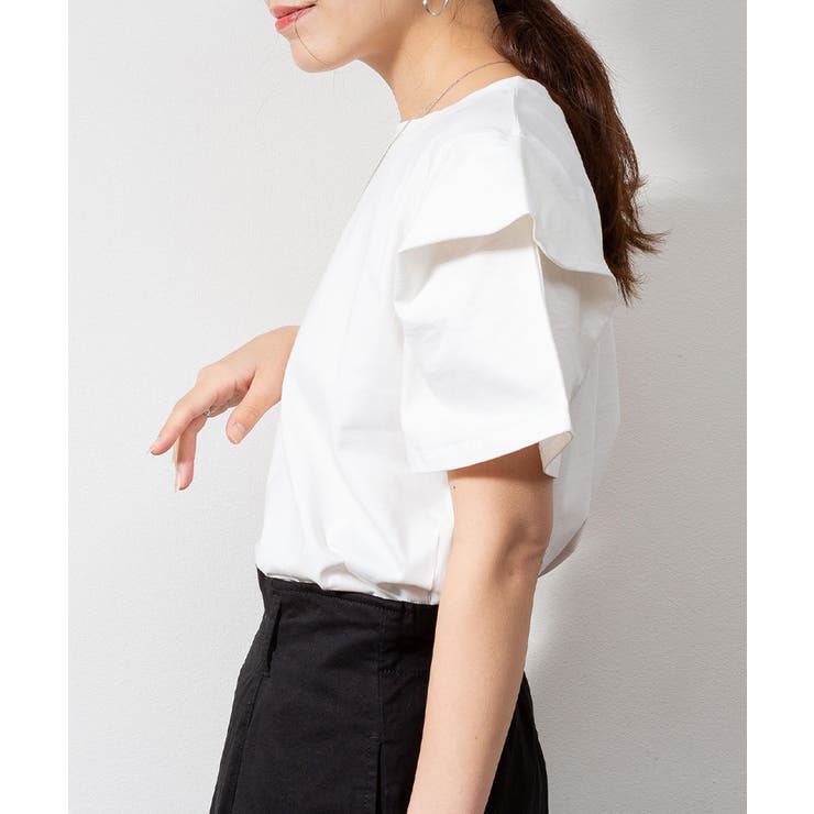 ボリュームタック袖Ｔシャツ | atONE | 詳細画像20 