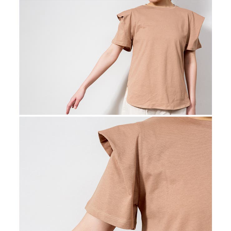 ボリュームタック袖Ｔシャツ | atONE | 詳細画像30 