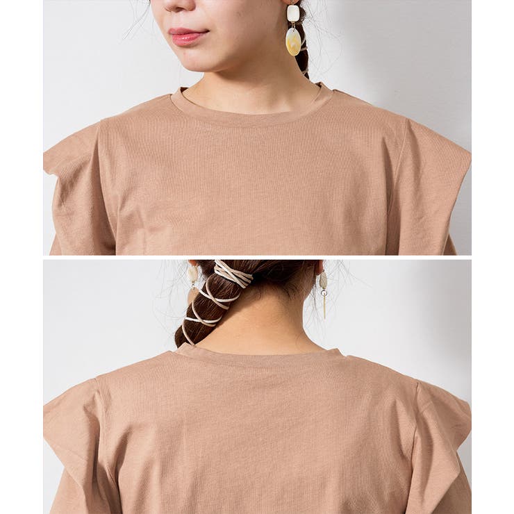 ボリュームタック袖Ｔシャツ | atONE | 詳細画像31 