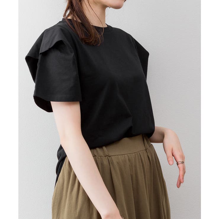 ボリュームタック袖Ｔシャツ | atONE | 詳細画像7 