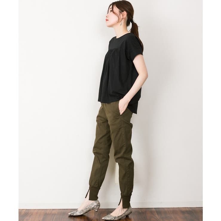 バックダブル半袖プルオーバー | atONE | 詳細画像12 