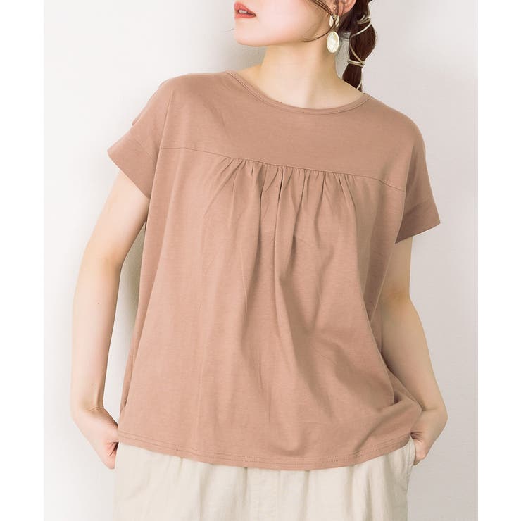 バックダブル半袖プルオーバー | atONE | 詳細画像14 