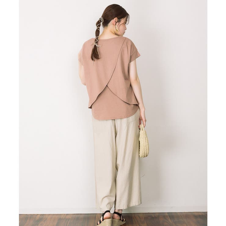 バックダブル半袖プルオーバー | atONE | 詳細画像19 