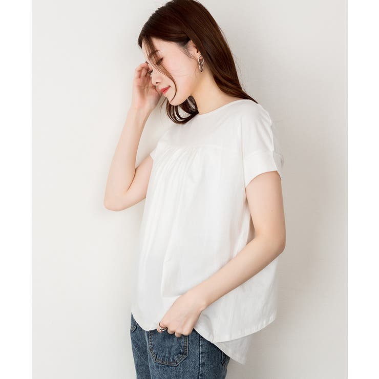 バックダブル半袖プルオーバー | atONE | 詳細画像21 