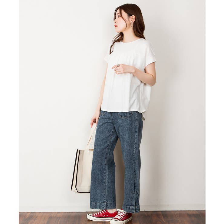 バックダブル半袖プルオーバー | atONE | 詳細画像24 