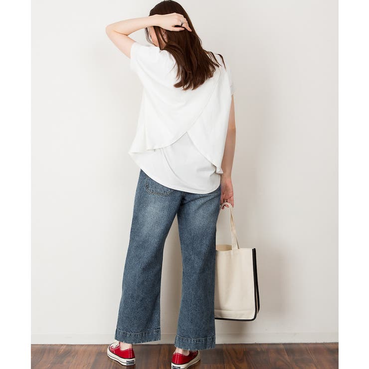 バックダブル半袖プルオーバー | atONE | 詳細画像25 