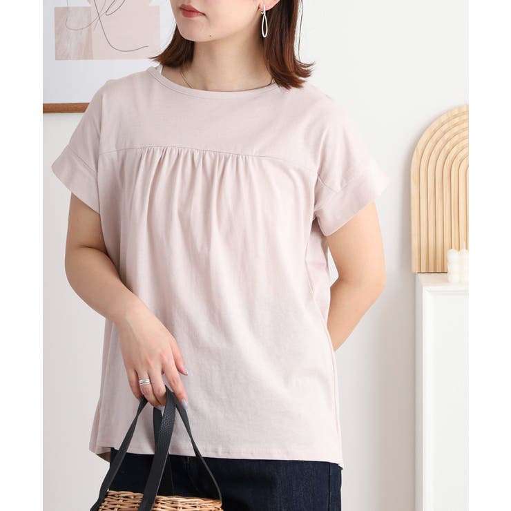 バックダブル半袖プルオーバー | atONE | 詳細画像27 