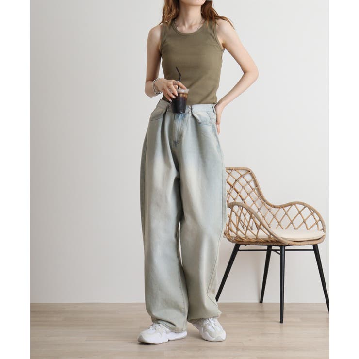 コットンリブタンクトップ | atONE | 詳細画像9 