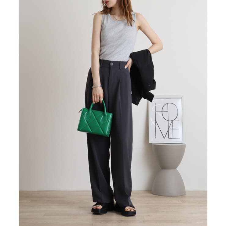 コットンリブタンクトップ | atONE | 詳細画像19 