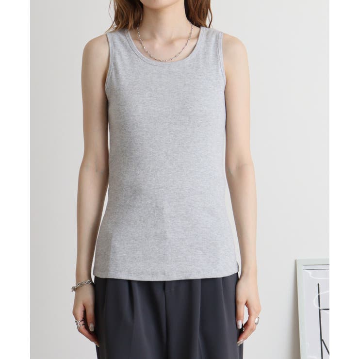 コットンリブタンクトップ | atONE | 詳細画像28 