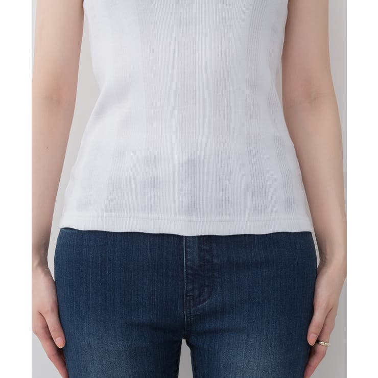 ランダムリブブラ紐隠しタンクトップ | atONE | 詳細画像17 