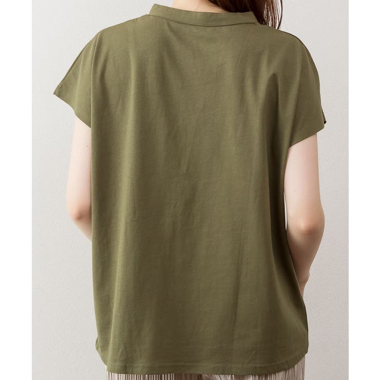 スキッパーTシャツカットソー | atONE | 詳細画像28 