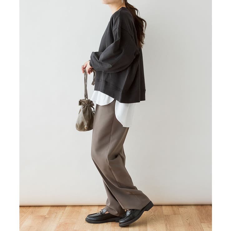 袖ゆったりトレーナー | atONE | 詳細画像10 