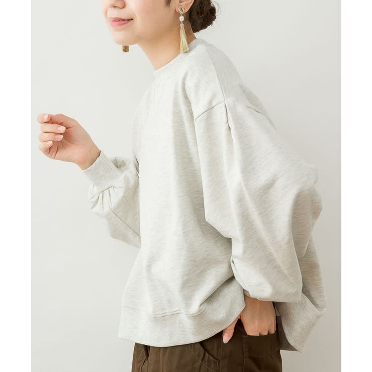 袖ゆったりトレーナー | atONE | 詳細画像20 