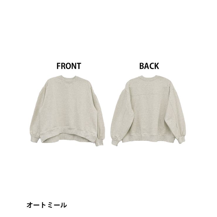 袖ゆったりトレーナー | atONE | 詳細画像27 
