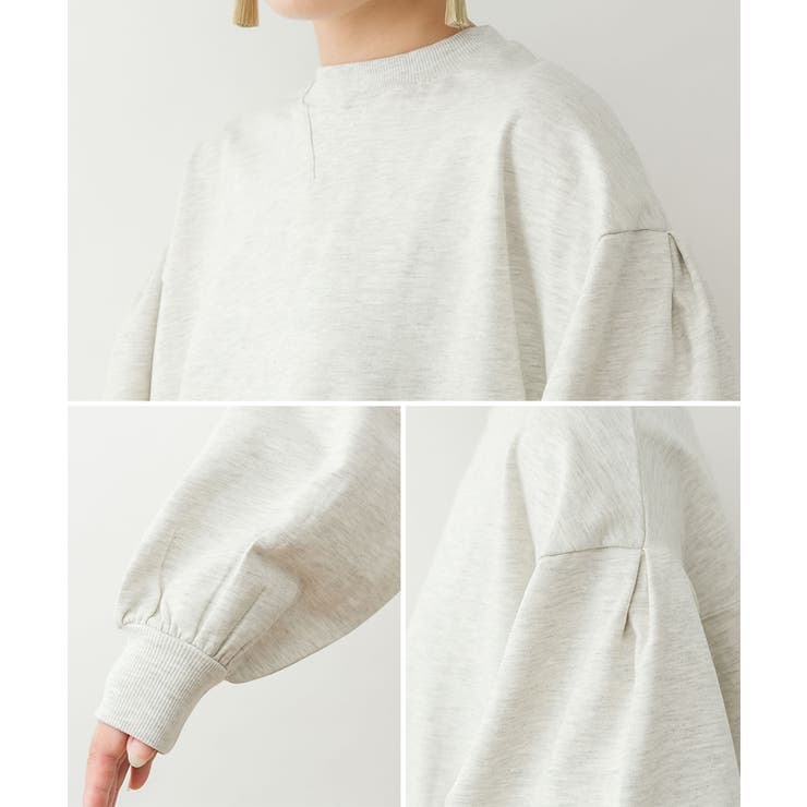 袖ゆったりトレーナー | atONE | 詳細画像29 