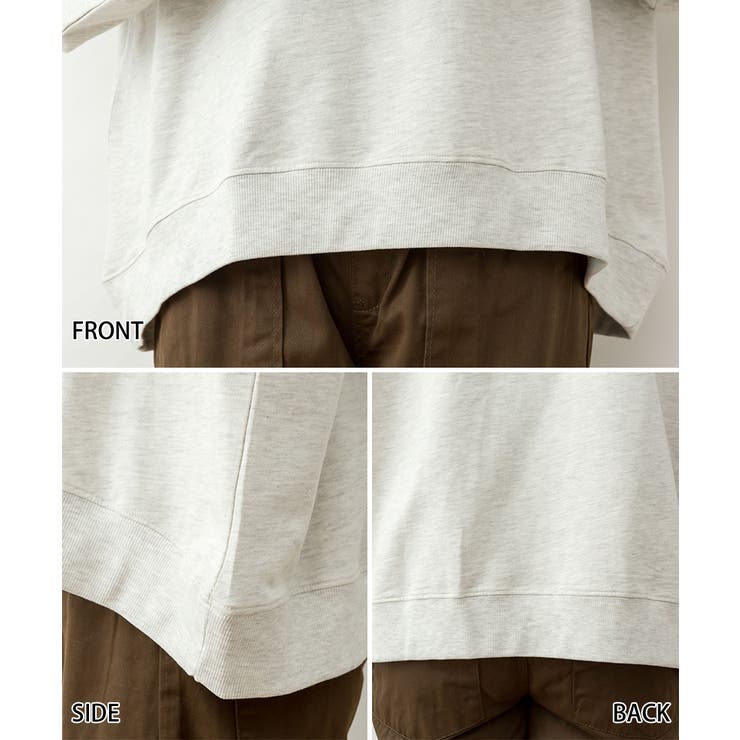 袖ゆったりトレーナー | atONE | 詳細画像30 