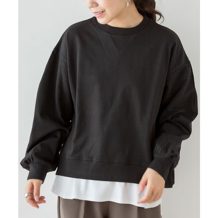 袖ゆったりトレーナー | atONE | 詳細画像8 