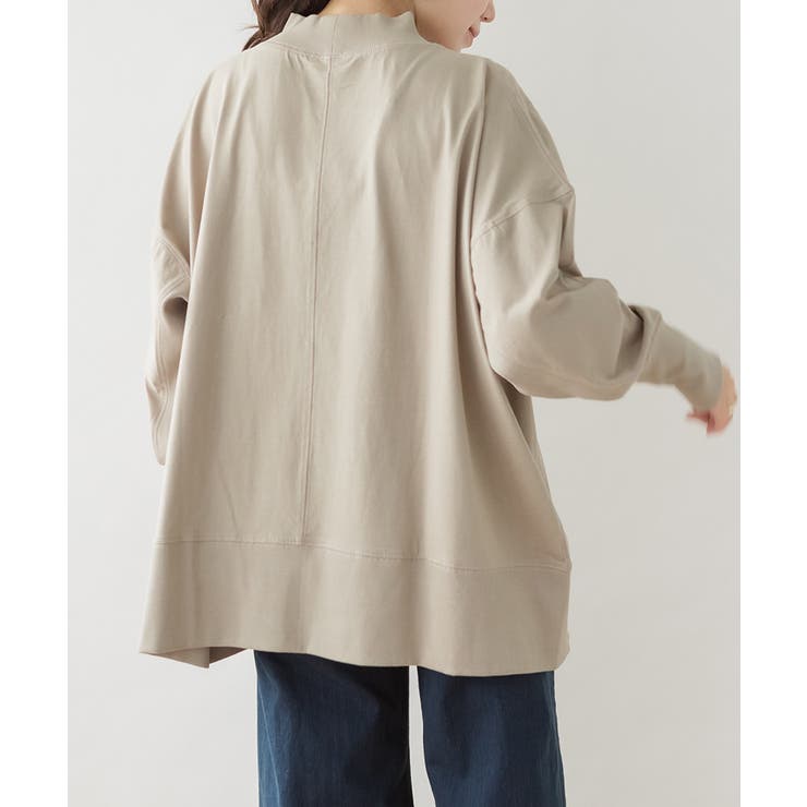 ハイネックビッグヘムランダムカットソー | atONE | 詳細画像11 