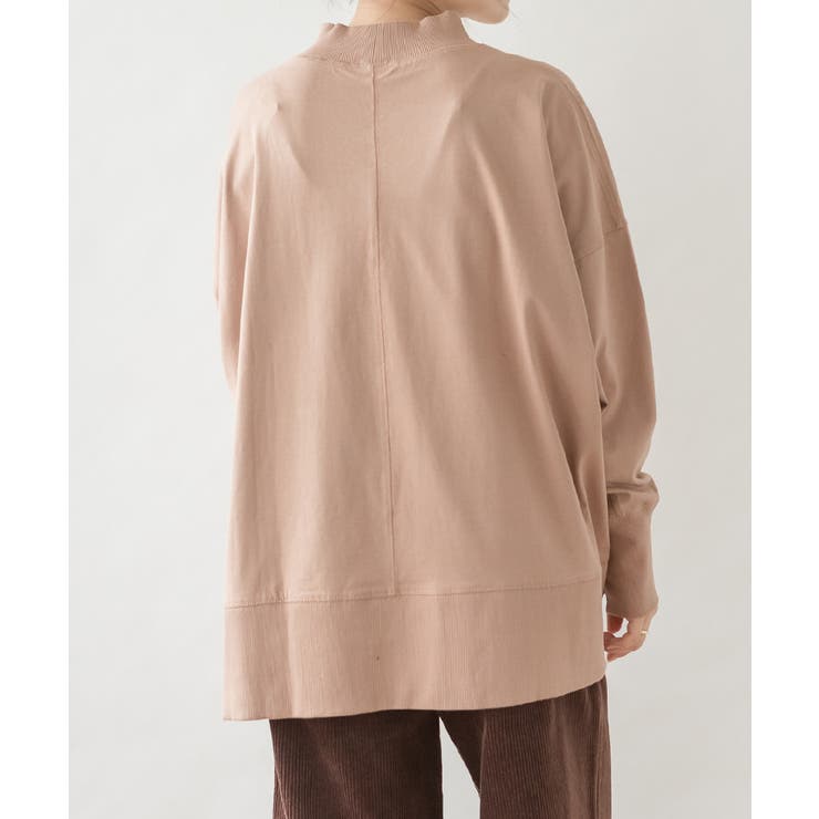 ハイネックビッグヘムランダムカットソー | atONE | 詳細画像14 