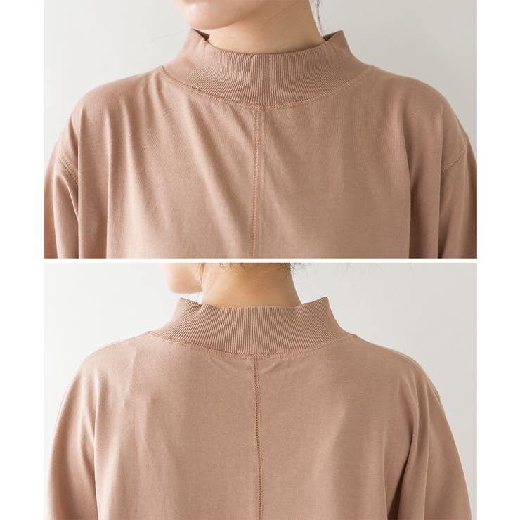 ハイネックビッグヘムランダムカットソー | atONE | 詳細画像17 