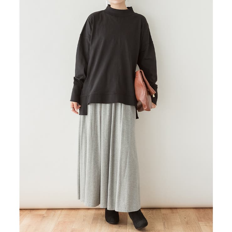 ハイネックビッグヘムランダムカットソー | atONE | 詳細画像5 